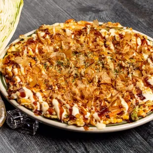 Shrimp Okonomiyaki