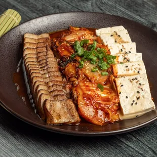 Tofu &amp; Kimchi Bossam