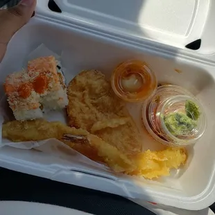 I got so stuffed. Leftover for later