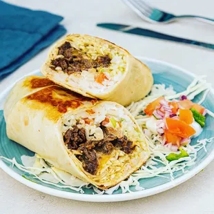 Beef burrito