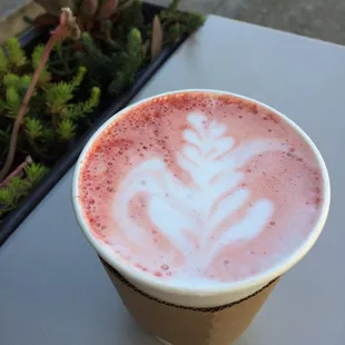 Red velvet latte - winter special