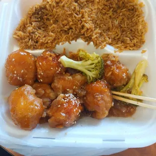 Sesame chicken
