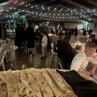 Handmade flour tortillas with butter