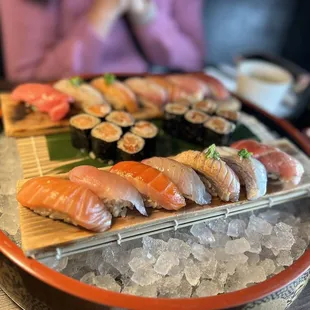 Nigiri set, dine in new at Hayward!