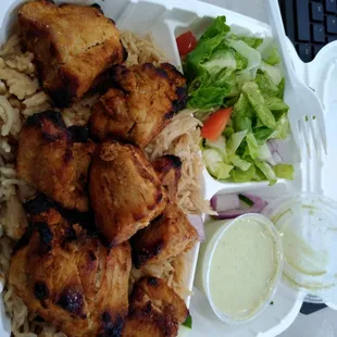 Carryout version of Chicken Botti