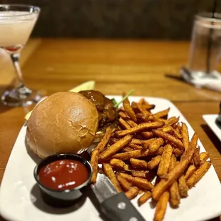 Ghost steak burger