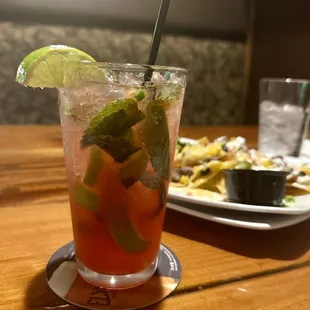 Dragon fire mojito