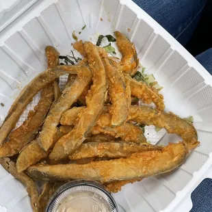 Fried pickles