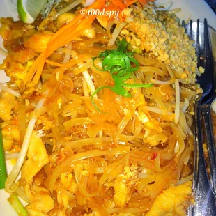 Chicken pad Thai