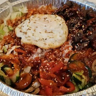Bibimbap.