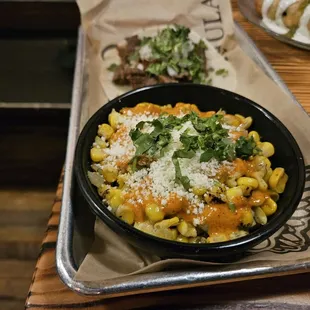 a bowl of macaroni and cheese