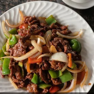 Yummy goodness. Pepper Steak