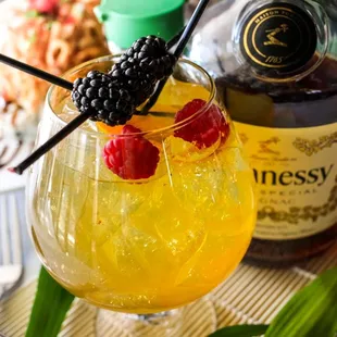 Hennessy Margarita---Mulan&apos;s signature cocktail