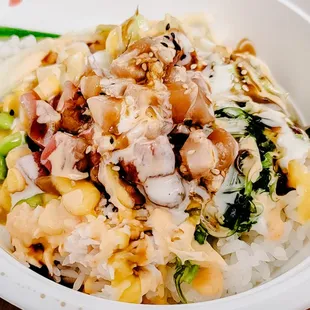 Yellowtail Poke Bowl