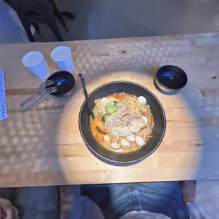 The food