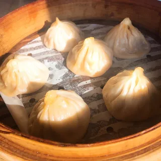 6 Juicy Crab Meat&pork Steamed Dumplings