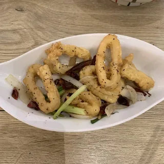 Fried Salt and Pepper Calamari