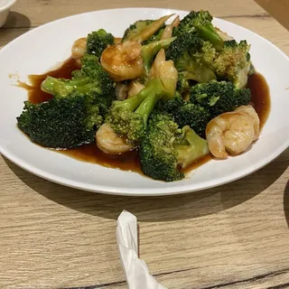 Shrimp with Broccoli