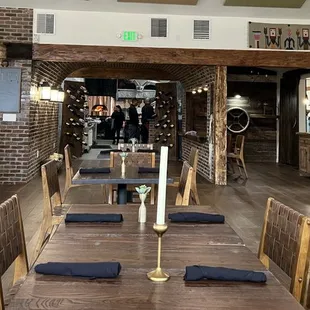 Inside dining