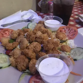 Fried Shrimp Salad