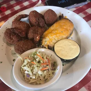 Stuffed Shrimp Platter