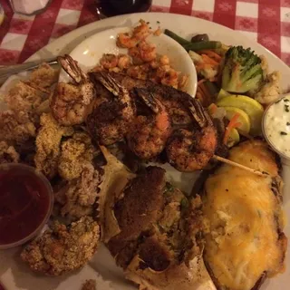 Mulate's Cajun Seafood Platter