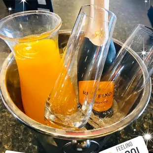 hand squeezed orange juice!