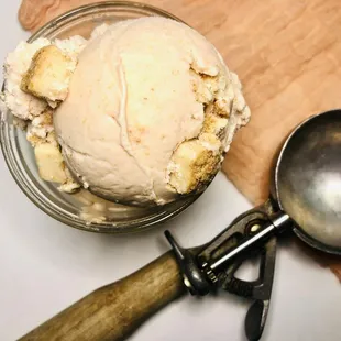 a scoop of ice cream