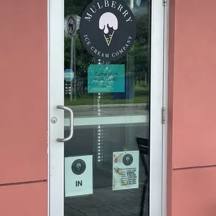 outside