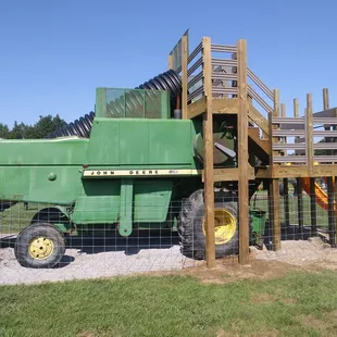 A slide built right in