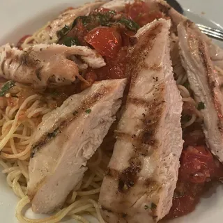 Capellini a la Checca