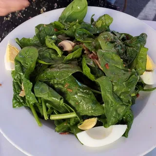 Warm Spinach Salad