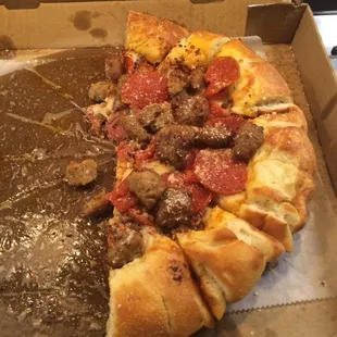 Without a doubt THE WORST pizza on the planet.