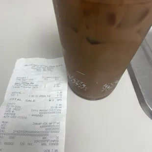 Apparently this is Almond Cold Brew Oat Latte