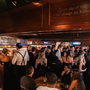 Full house on a Friday night in the pub!