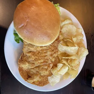 Mini Breaded Tenderloin Sandwich