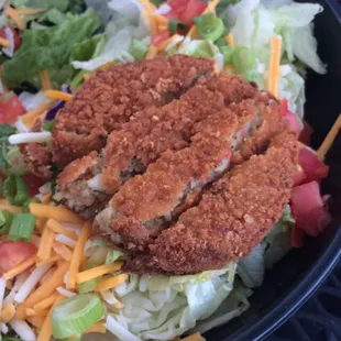 Crab Cake Salad