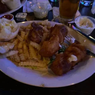 Fish and chips! Two Hearted Draft!! Mmmmmmm Good!!