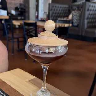 Smoked Cherry Old Fashioned