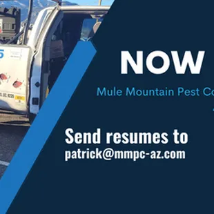 We are now hiring!