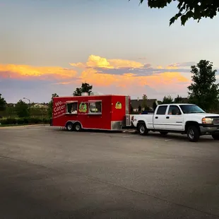 Getting ready to break down after service.