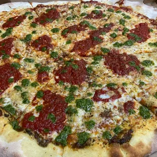 Grandma's Pizza add Herb Oil