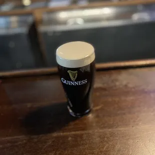 a pint of guinness