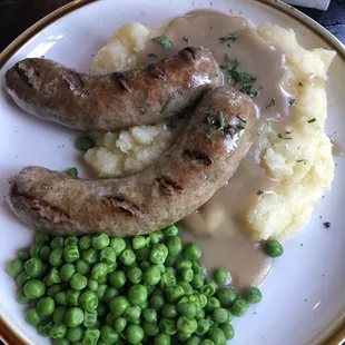 Bangers and mash