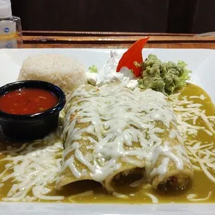 Chicken enchiladas