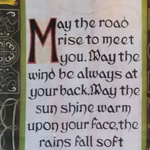 Irish Blessing