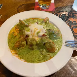 Pesto Shrimp appetizer