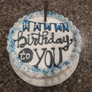 Ice cream cake.