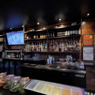 interior, sushi and sashimi