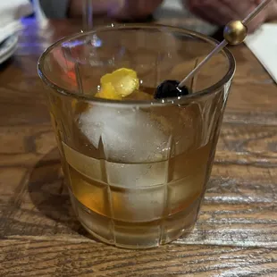Well made old fashioned.